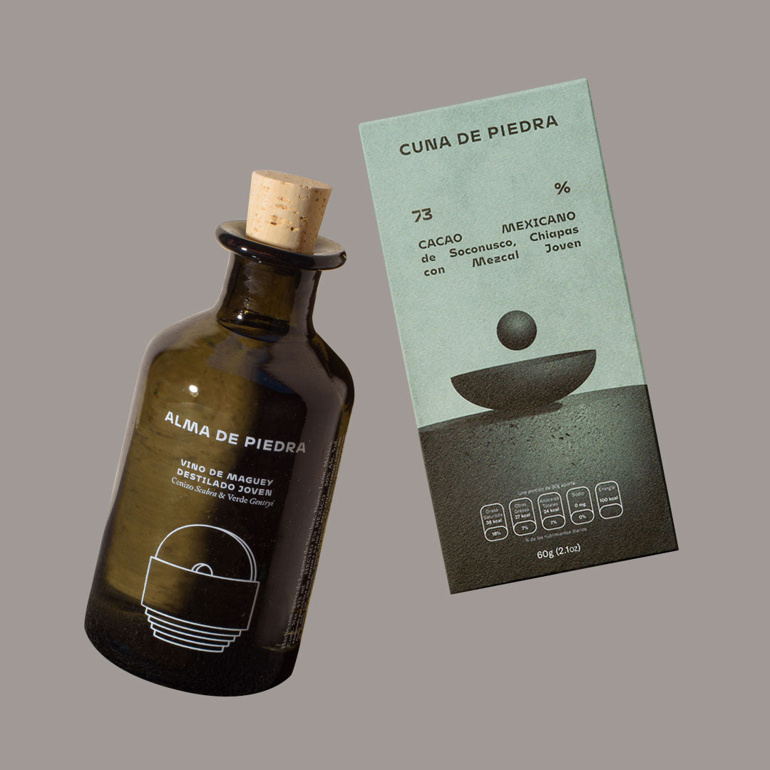 Set Alma de Piedra y Barra con Mezcal Joven