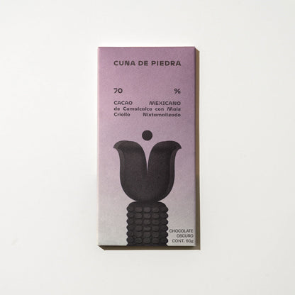 70% Cacao de Comalcalco con Maíz Criollo Nixtamalizado